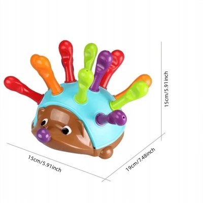 Polecamy - Edukacyjny Jeżyk Sorter Sensoryczny Montessori Nauka i Zabawa